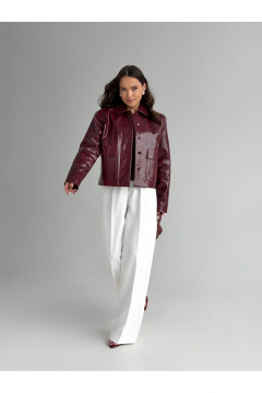 Жакет DAVA 3142 бордо - фото 4