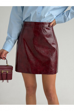 Юбка DAVA 5236 бордо - фото 3