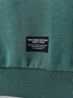 Свитшот Mark Formelle 123500/25-39728П-2 темная_зелень_печать_1_сл_на_пол_1сл_на_пол - фото 5