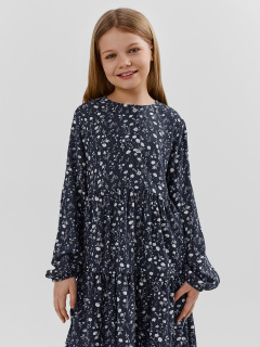 Платье Mark Formelle 157810/25-36959П-9 цветы_на_т.синем - фото 1