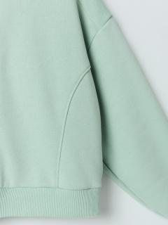 Толстовка Mark Formelle 362009/25-40017П-7 н.зеленый_печать_1_сл_ДТФ_трансфер_на_ПР_рук_светоо - фото 3