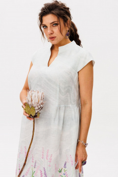 Платье Anelli 1424.1 лавандовый-аромат - фото 3