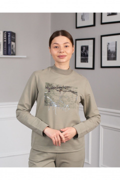 Джемпер Купалинка 679701.158-164 зеленый - фото 1