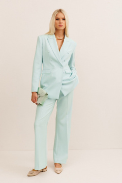 Брюки, жакет KOKOdea 30014 светло-бирюзовый - фото 1