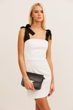 Платье KOKOdea 70017 молочный, чёрный - фото 5