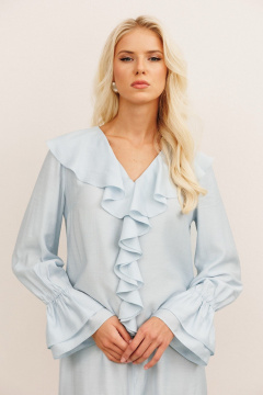 Платье KOKOdea 70018 голубой - фото 3