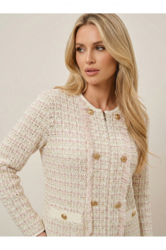 Жакет Belange 3302 молочно-пудровый - фото 2