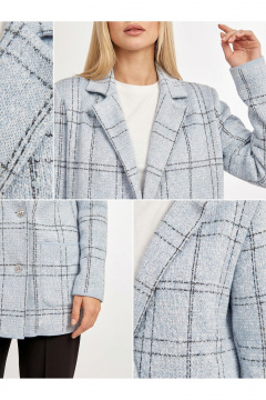 Жакет Belange 3043 голубой - фото 5