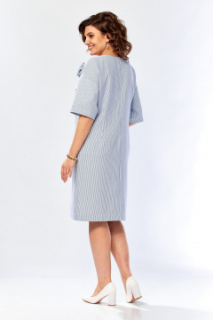 Платье SVT-fashion 628 полоска - фото 4