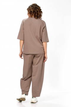 Брюки, майка Диомант 2156 капучино - фото 2