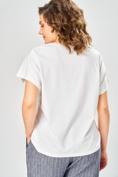 Брюки, кардиган, майка Диомант 2166 джинс - фото 4