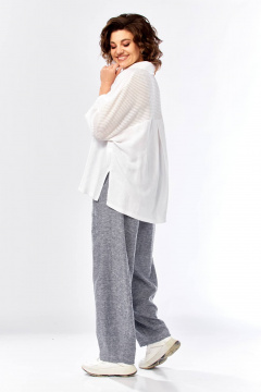 Брюки, рубашка Диомант 2157 джинс - фото 2