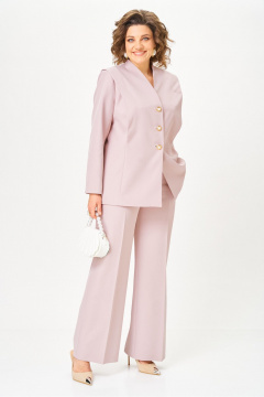 Брюки, жакет Vilena 1138 крем - фото 1