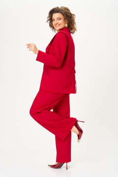 Брюки, жакет Vilena 1138 красный - фото 4