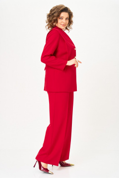 Брюки, жакет Vilena 1138 красный - фото 3