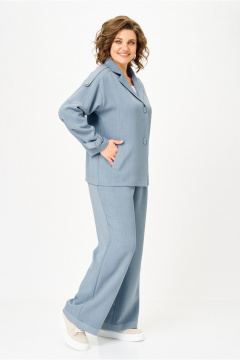 Брюки, жакет Vilena 1150 джинс - фото 3