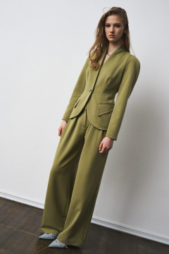 Брюки, жакет MilMil 1285 оливковый - фото 2