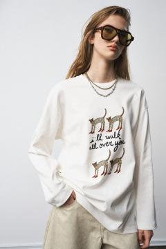 Лонгслив MilMil 1292 молоко - фото 2