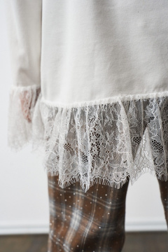 Лонгслив MilMil 1305 молоко принт - фото 4