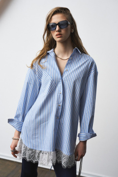 Рубашка MilMil 1314 голубой - фото 1