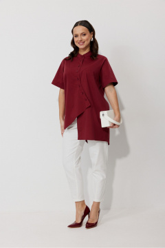 Блуза, брюки Mubliz 157 вино - фото 1