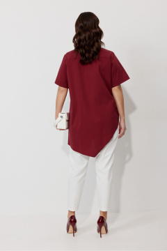 Блуза, брюки Mubliz 157 вино - фото 5