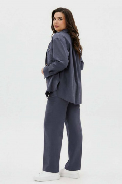 Брюки, рубашка Fantazia Mod 5076 черничный - фото 4