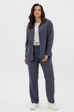 Брюки, рубашка Fantazia Mod 5076 черничный - фото 1