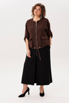 Жакет Anelli 1788 мокко_сияние - фото 1