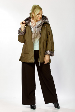 Куртка Shetti 2215 хаки - фото 2