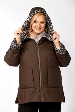 Куртка Shetti 2215 шоколад - фото 4