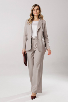 Брюки, жакет Ларс Стиль 1197 серый - фото 3