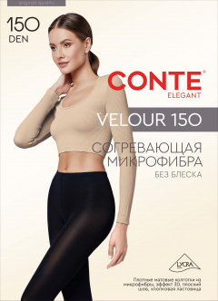 Колготки CONTE VELOUR 150 nero 25С-4СП - фото 2