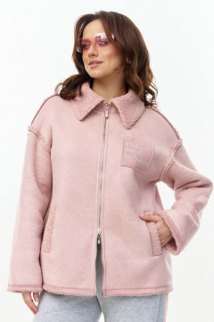 Куртка AVE RARA 1067/1 дымчато-розовый - фото 2