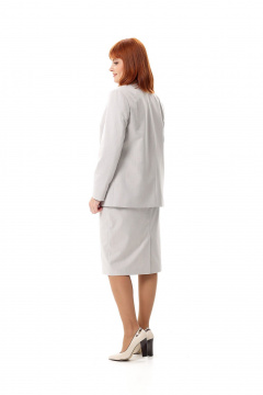 Жакет Соджи 680 светло-серый - фото 4