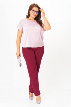 Брюки, жакет Karina deLux M-1407 бордо - фото 3