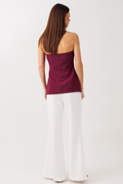 Топ V&N Fashion 1120 бордовый - фото 4