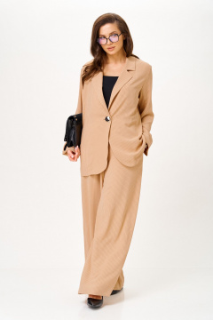 Брюки, жакет Michel chic 1446 бежевый - фото 4