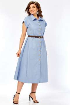 Платье Celentano lite 5085 голубой - фото 4