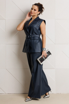 Брюки, жилет Mubliz 305 синий - фото 3