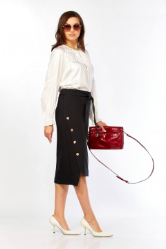 Юбка Taita plus 2606 черный - фото 5