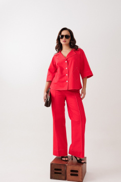 Брюки, жакет Mubliz 329 красный - фото 5