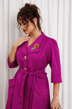 Платье Anastasia 1318.1 фиолетовый - фото 2