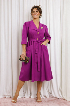 Платье Anastasia 1318.1 фиолетовый - фото 1