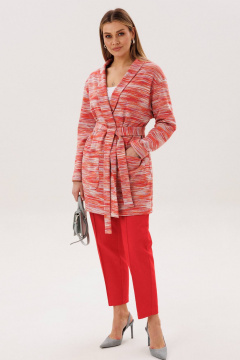 Брюки, кардиган Fantazia Mod 5394 красный_штрипки - фото 1