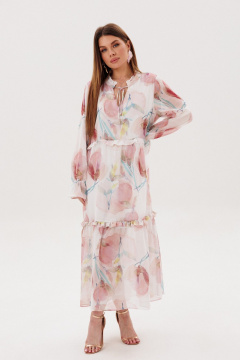 Платье Ambera Style 1130-3 цветы - фото 1