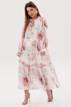 Платье Ambera Style 1130-3 цветы - фото 2