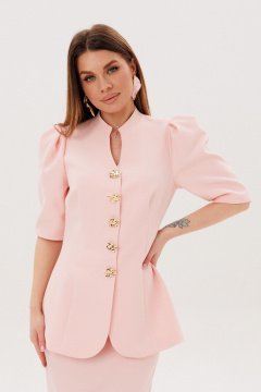 Жакет, юбка Ambera Style 2155 пудра - фото 3