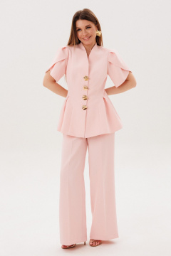 Брюки, жакет Ambera Style 2156 пудра - фото 2