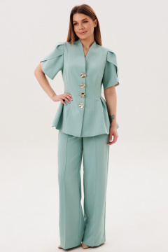Брюки, жакет Ambera Style 2156-1 мята - фото 2